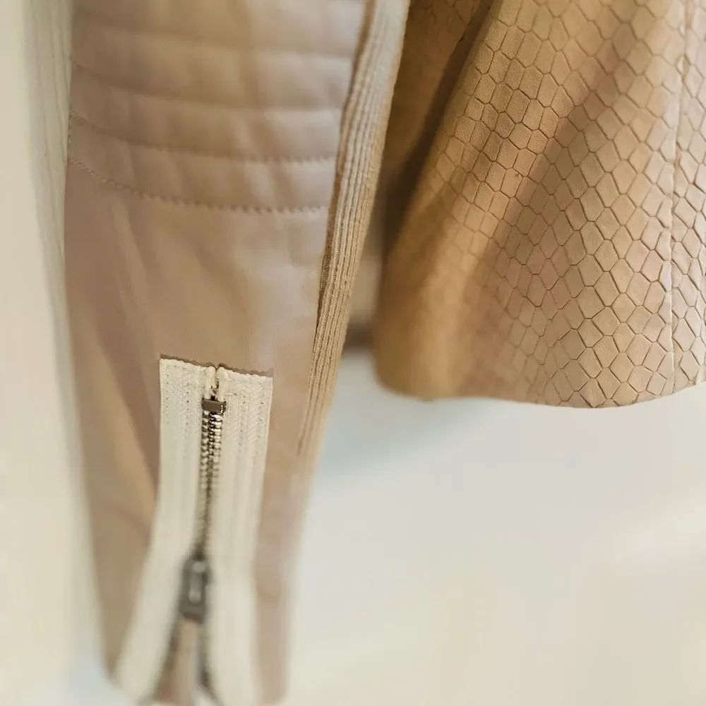 Rebecca Taylor Lamb Leather Jacket - Picture 8 of 10